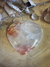 Hematoid Quartz Heart SKU 24916
