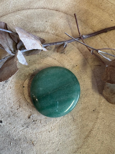 Green Aventurine Smooth Stone SKU 24274