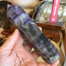 Purple Fluorite Point SKU 23832