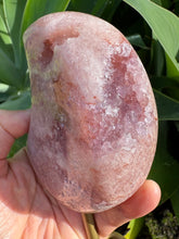 Pink Amethyst Moon on Stand SKU 26268