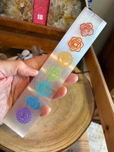 Selenite Chakra Slice SKU 23933