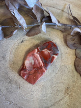 Red Silver Leaf Jasper Slab SKU 23984E