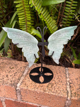 Green Aventurine Winged Butterfly on Stand SKU 25391