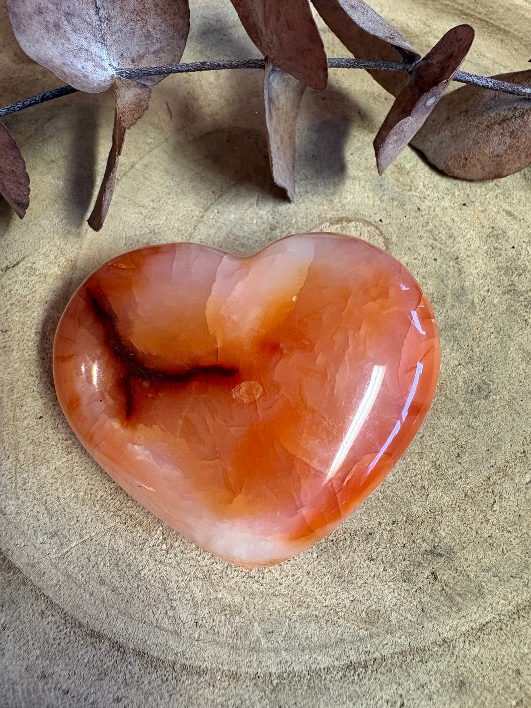 Carnelian Heart SKU 26105
