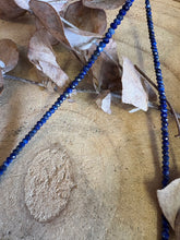 Entia Lapis Lazuli Facet Cut Bead Necklace SKU 25297