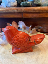 Red Jasper Bird Carving SKU 26615RJ
