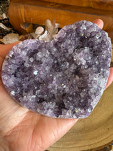 Amethyst Cluster Heart SKU 25329