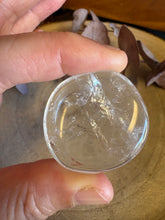Clear Quartz Smooth Stone SKU 25463C
