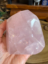 Rose Quartz Facet Cut Freeform SKU 25393
