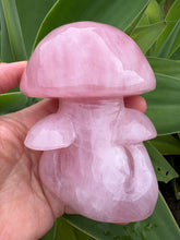 Rose Quartz Mushroom Carving SKU 26926