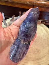 Chevron Amethyst Bird Carving SKU 26615CA