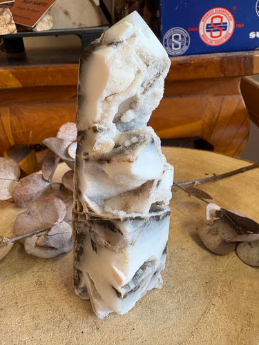 Druzy Agate Obelisk SKU 24772