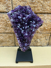 Amethyst Polished Edge Cluster in Stand SKU 24250