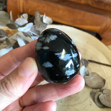Snowflake Obsidian Egg SKU 23094B