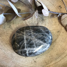 Black Moonstone Palm Stone SKU 20195