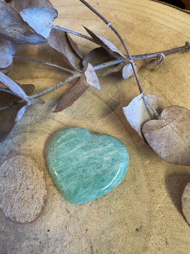 Amazonite Heart SKU 24124