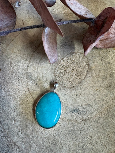 Entia Sterling Silver Amazonite Pendant SKU 26039