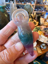 Rainbow Fluorite Goddess Carving SKU 26586C