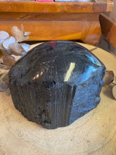 Black Tourmaline Part Polished Chunk SKU 24175