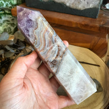 Amethyst & Crazy Lace Agate Point SKU 22532