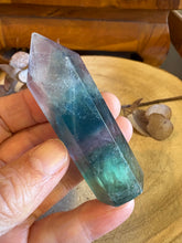 Rainbow Fluorite Point SKU 25220