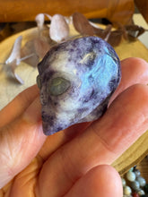 Lepidolite Alien Head Carving SKU 25698