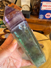 Rainbow Fluorite Point SKU 25039