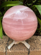 Rose Quartz Large Sphere SKU 25425