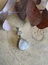 Entia Sterling Silver Rainbow Moonstone Pendant SKU 25795