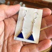 Entia Sterling Silver Lapis Lazuli Earrings SKU 22415