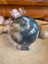Moss Agate Sphere SKU 20822