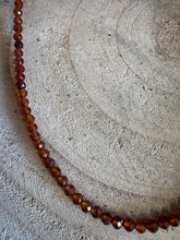 Entia Hessonite Garnet Beaded Necklace SKU 25886