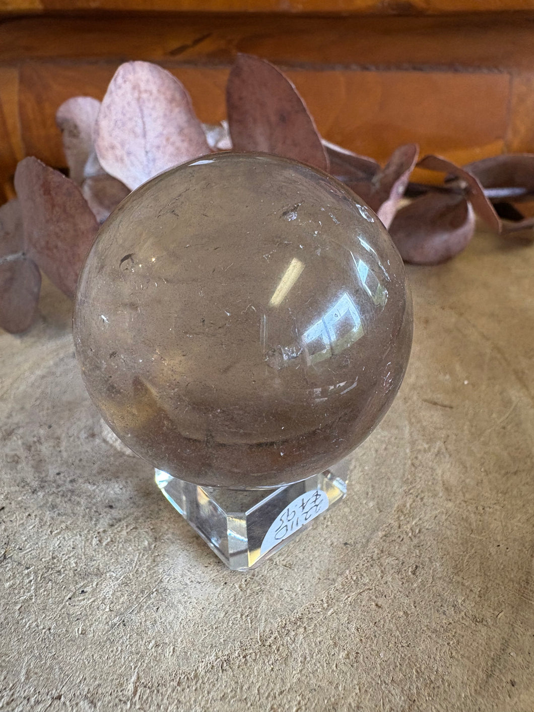 Smoky Quartz Sphere SKU 25660