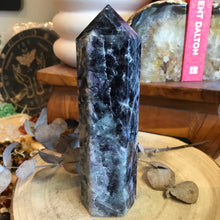 Purple Fluorite Point SKU 23831