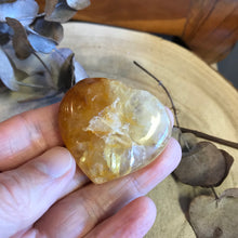 Golden Healer Quartz Heart SKU 23677