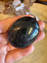 Black Tourmaline Palm Stone SKU 25268