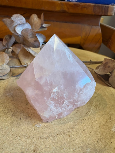 Rose Quartz Base Cut Point SKU 24799