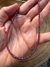 Entia Pyrope Garnet Beaded Necklace SKU 26423