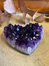 Amethyst Cluster Heart SKU 26288