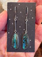 Entia Sterling Silver Paua Shell Earrings SKU 25807