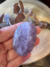 Crazy Lace Amethyst Palm Stone SKU 26460