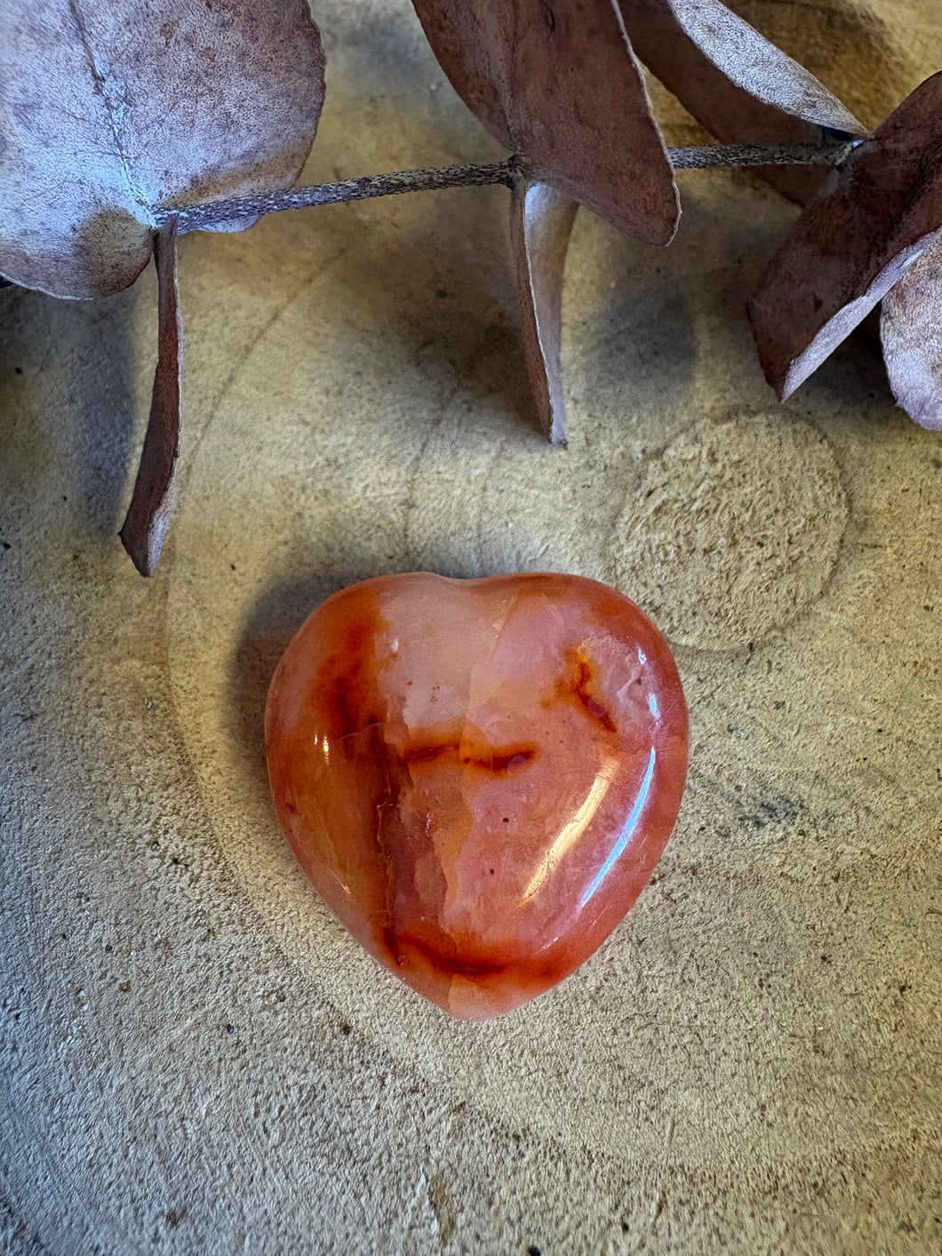 Carnelian Heart SKU 25860