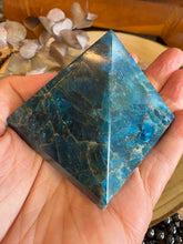 Blue Apatite Pyramid SKU 24179