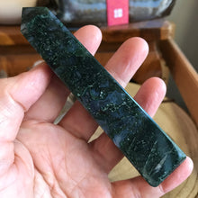 Moss Agate Obelisk SKU 23341