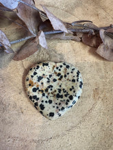 Dalmatian Jasper Heart Shaped Worry Stone SKU 24665DJ