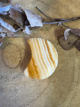 Orange Calcite Crescent Moon SKU 24941