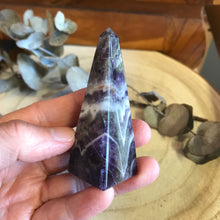 Chevron Amethyst Obelisk SKU 22449