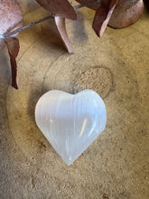 Selenite Small Heart SKU 26060