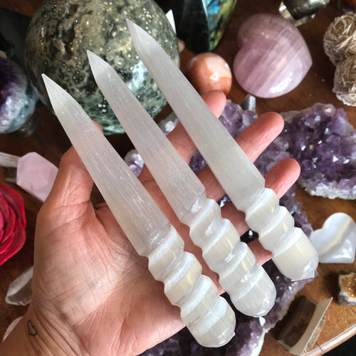 Selenite Wands SKU 23157