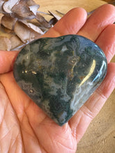 Moss Agate Heart SKU 24907